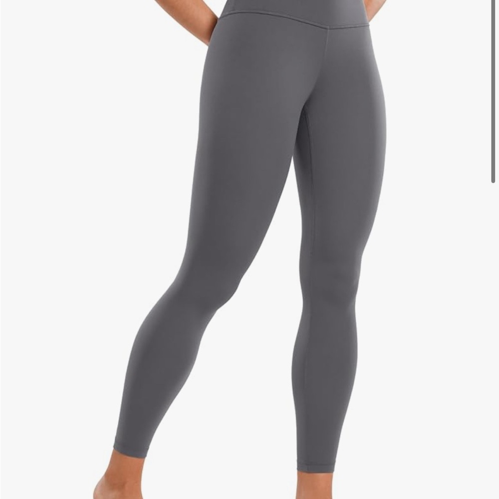 Yunoga Amazon Gray High-Waisted Leggings